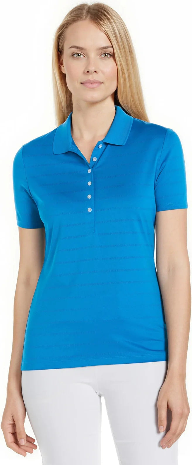 Callaway Golf Cgw437 Opti-vent Open Mesh Polo - Medium Blue - Ladies s