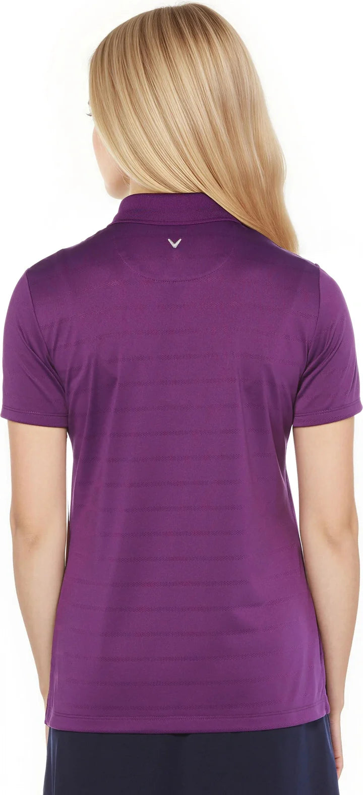 Callaway Golf Cgw437 Opti-vent Open Mesh Polo - Purple Magic - Ladies s