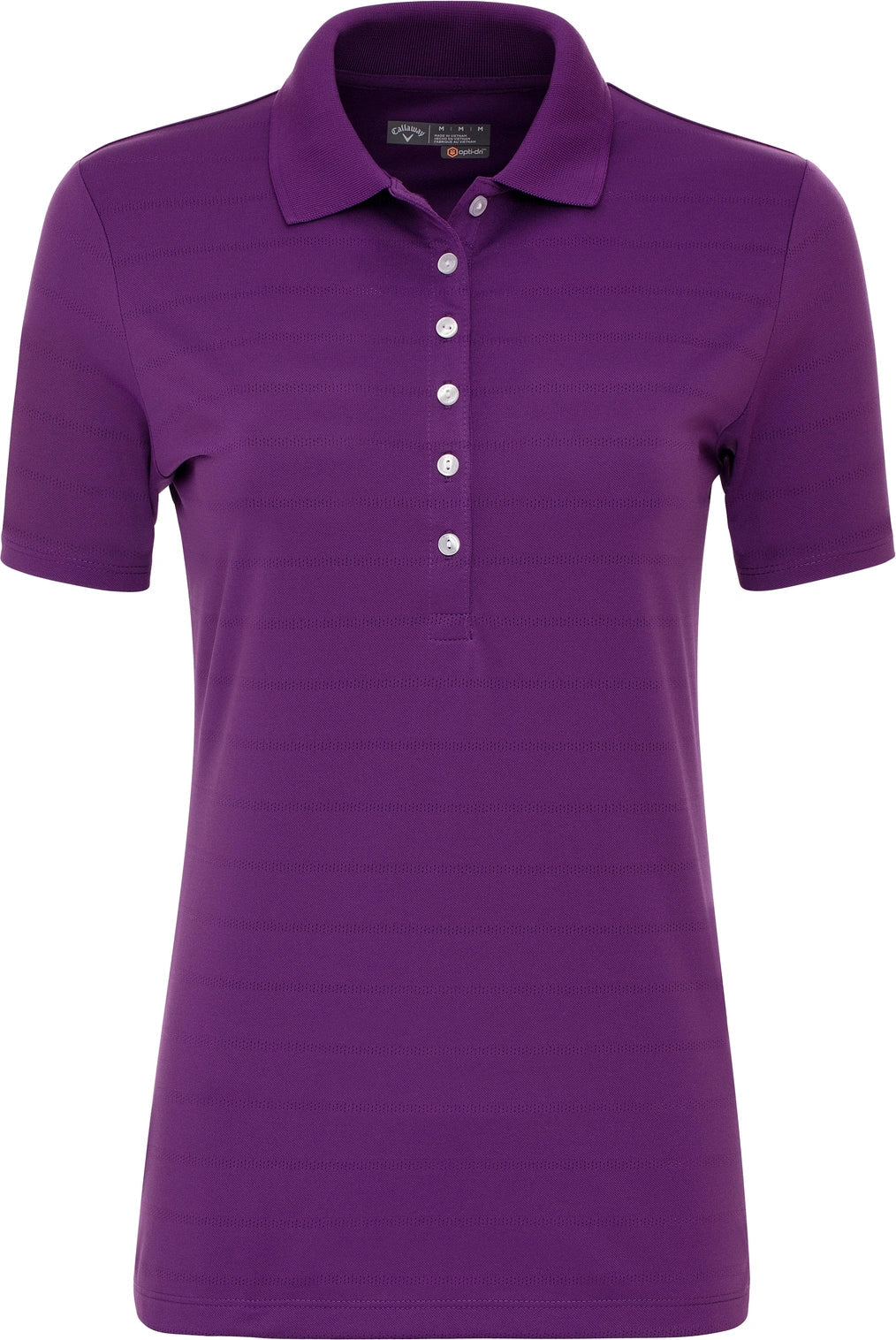 Callaway Golf Cgw437 Opti-vent Open Mesh Polo - Purple Magic