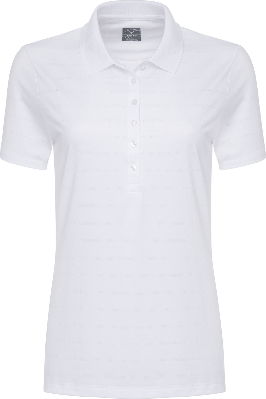Callaway Golf Cgw437 Opti-vent Open Mesh Polo - White