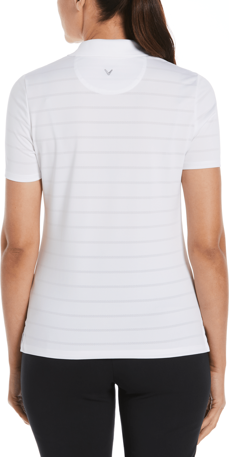 Callaway Golf Cgw437 Opti-vent Open Mesh Polo - White