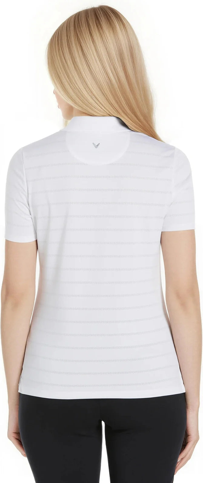 Callaway Golf Cgw437 Opti-vent Open Mesh Polo - White - Ladies s