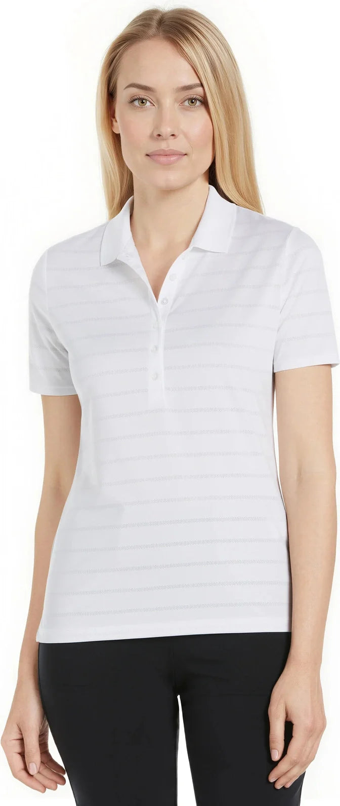 Callaway Golf Cgw437 Opti-vent Open Mesh Polo - White - Ladies s
