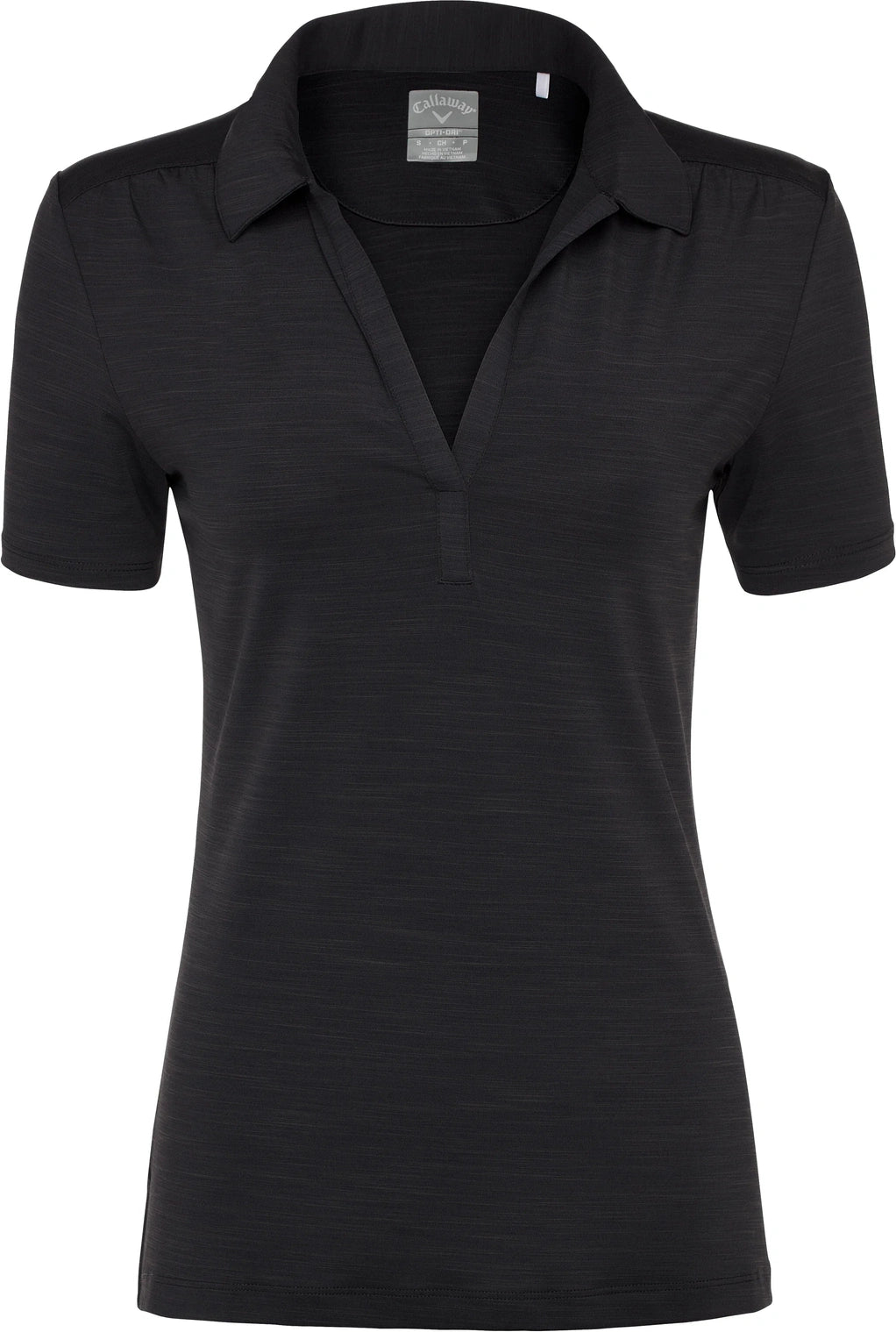 Callaway Golf Cgw447 Tonal Performance Polo - Black