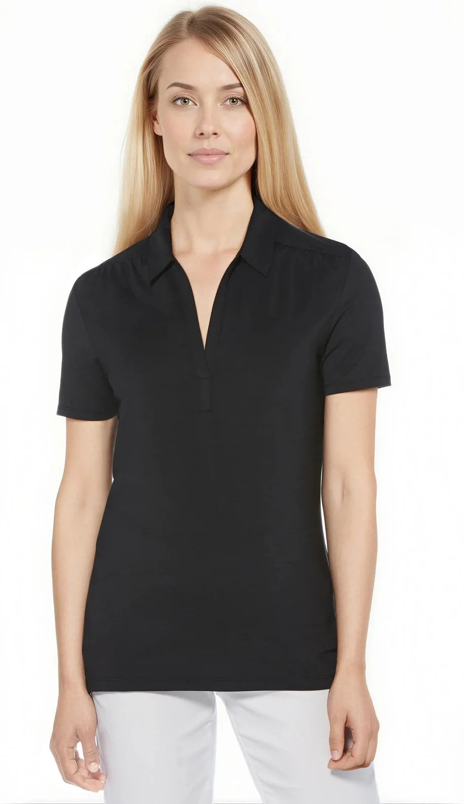 Callaway Golf Cgw447 Tonal Performance Polo - Black - Ladies s