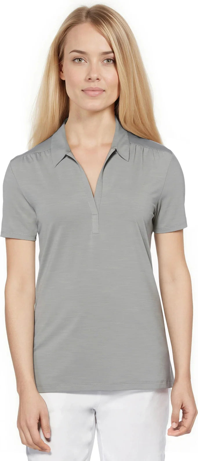 Callaway Golf Cgw447 Tonal Performance Polo - Monument - Ladies s
