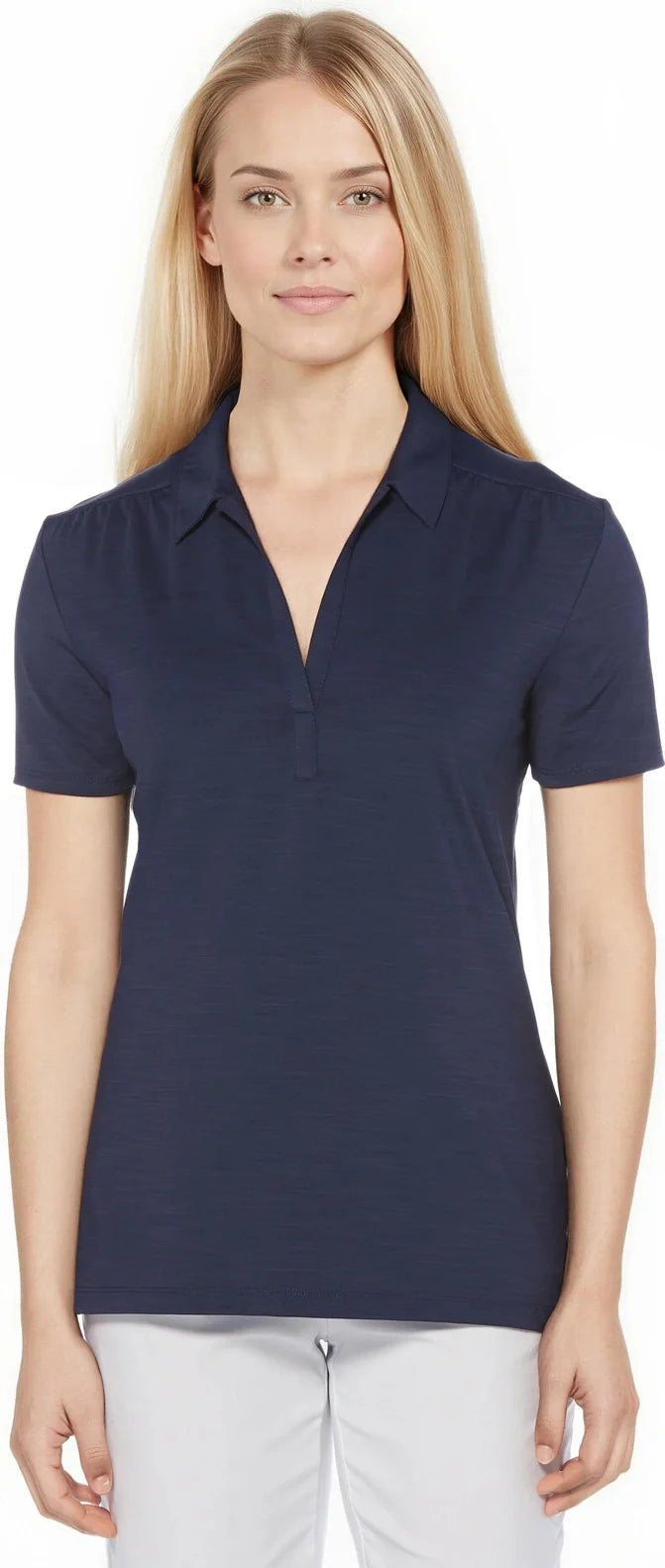 Callaway Golf Cgw447 Tonal Performance Polo - Peacoat - Ladies s