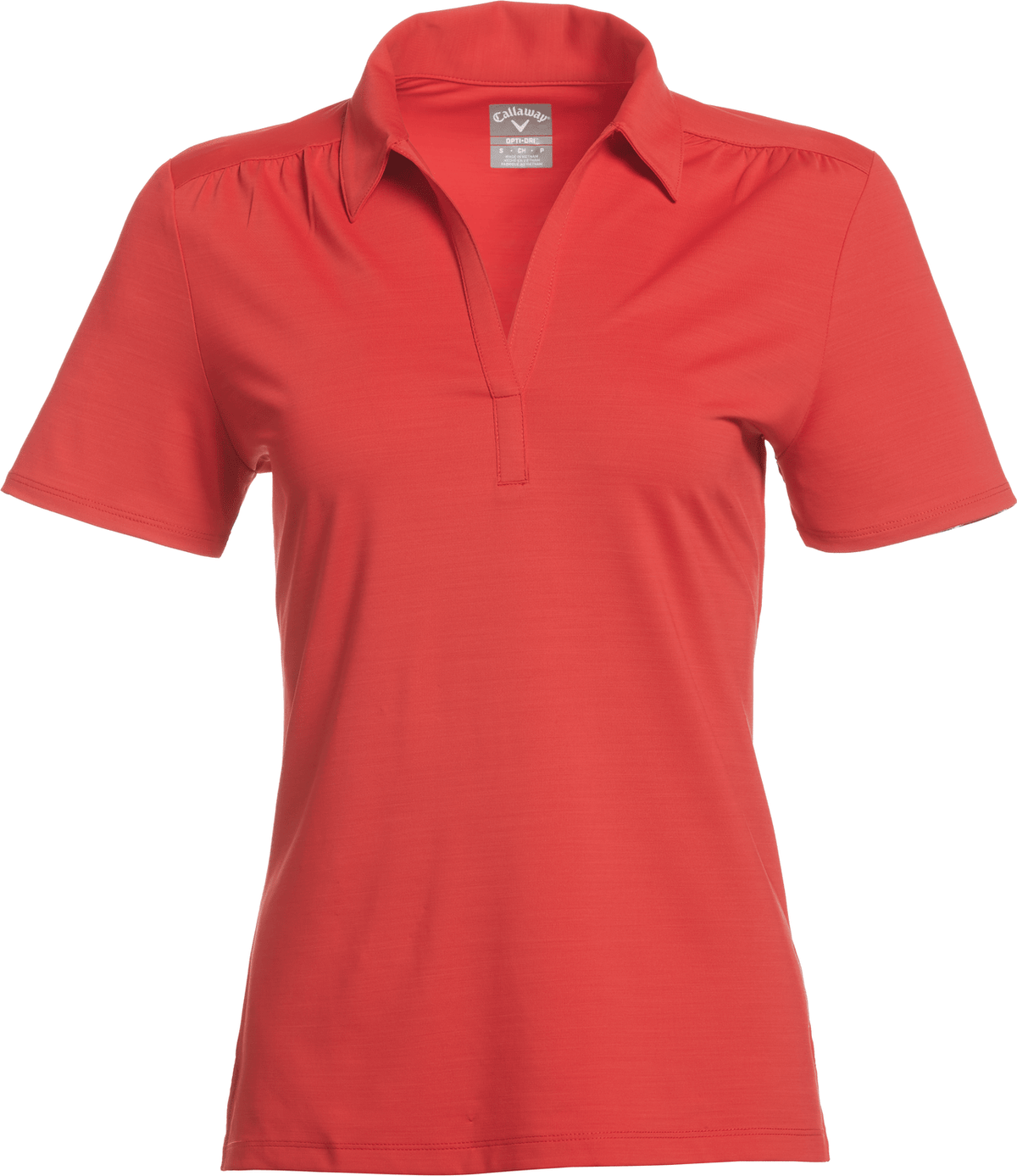 Callaway Golf Cgw447 Tonal Performance Polo - Salsa