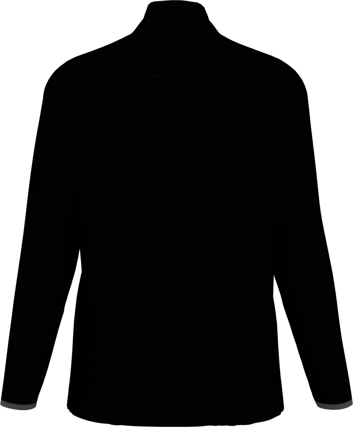 Callaway Golf Cgw509 Long Sleeve Opti-shield 1/4-zip Mock Pullover - Black