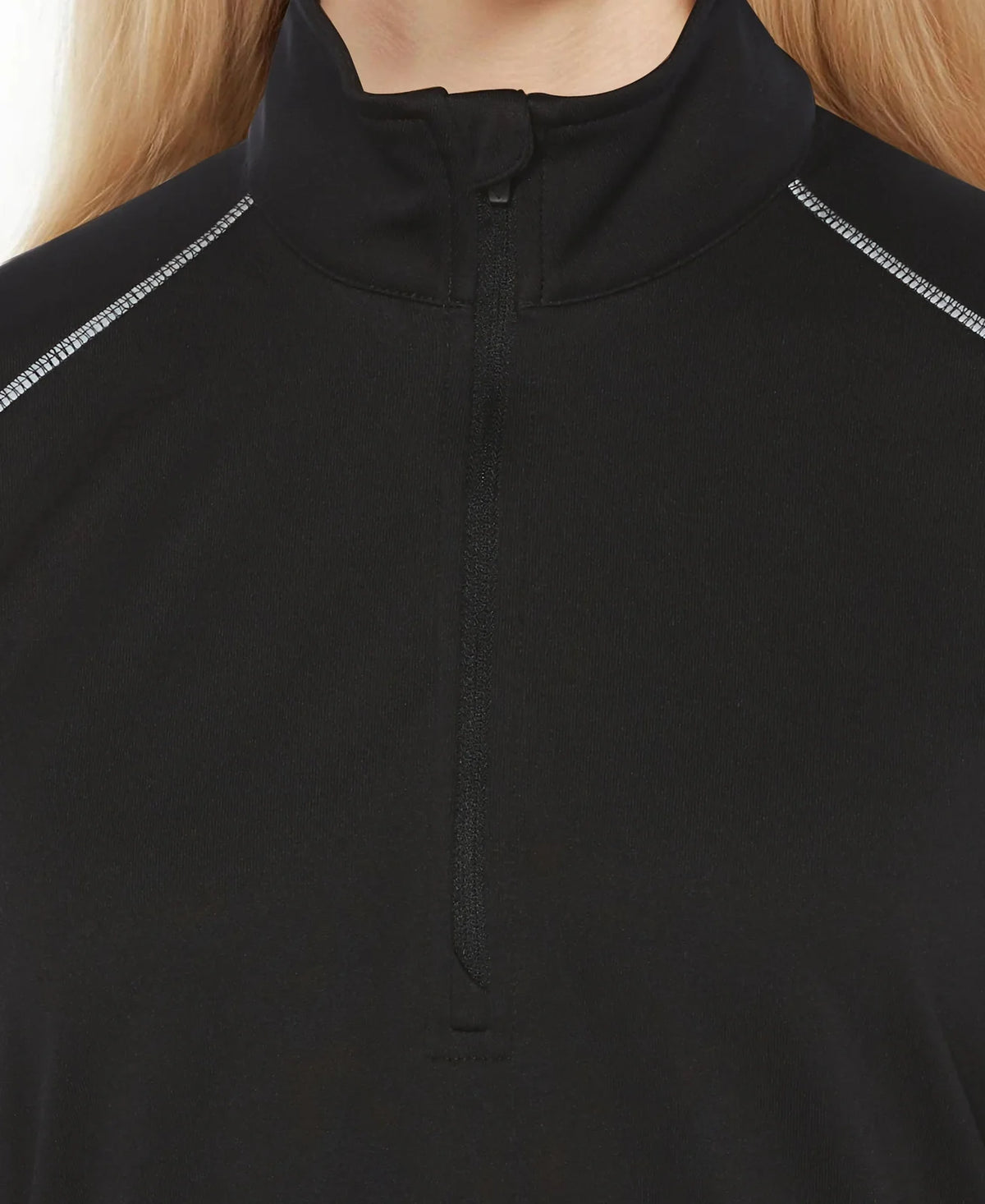 Callaway Golf Cgw545 Long Sleeve Opti-repel 1/4-zip Jacket - Black