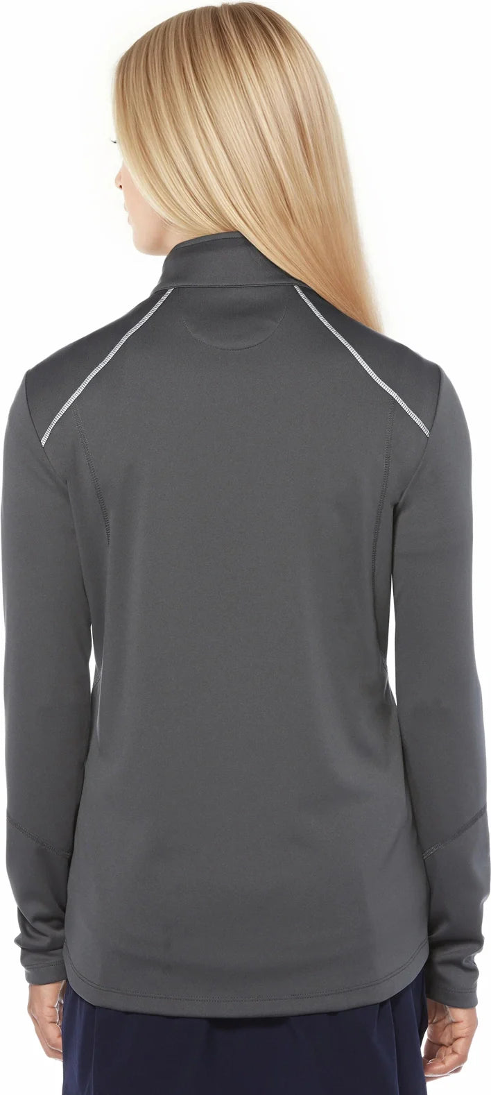 Callaway Golf Cgw545 Long Sleeve Opti-repel 1/4-zip Jacket - Iron Gate - Ladies s