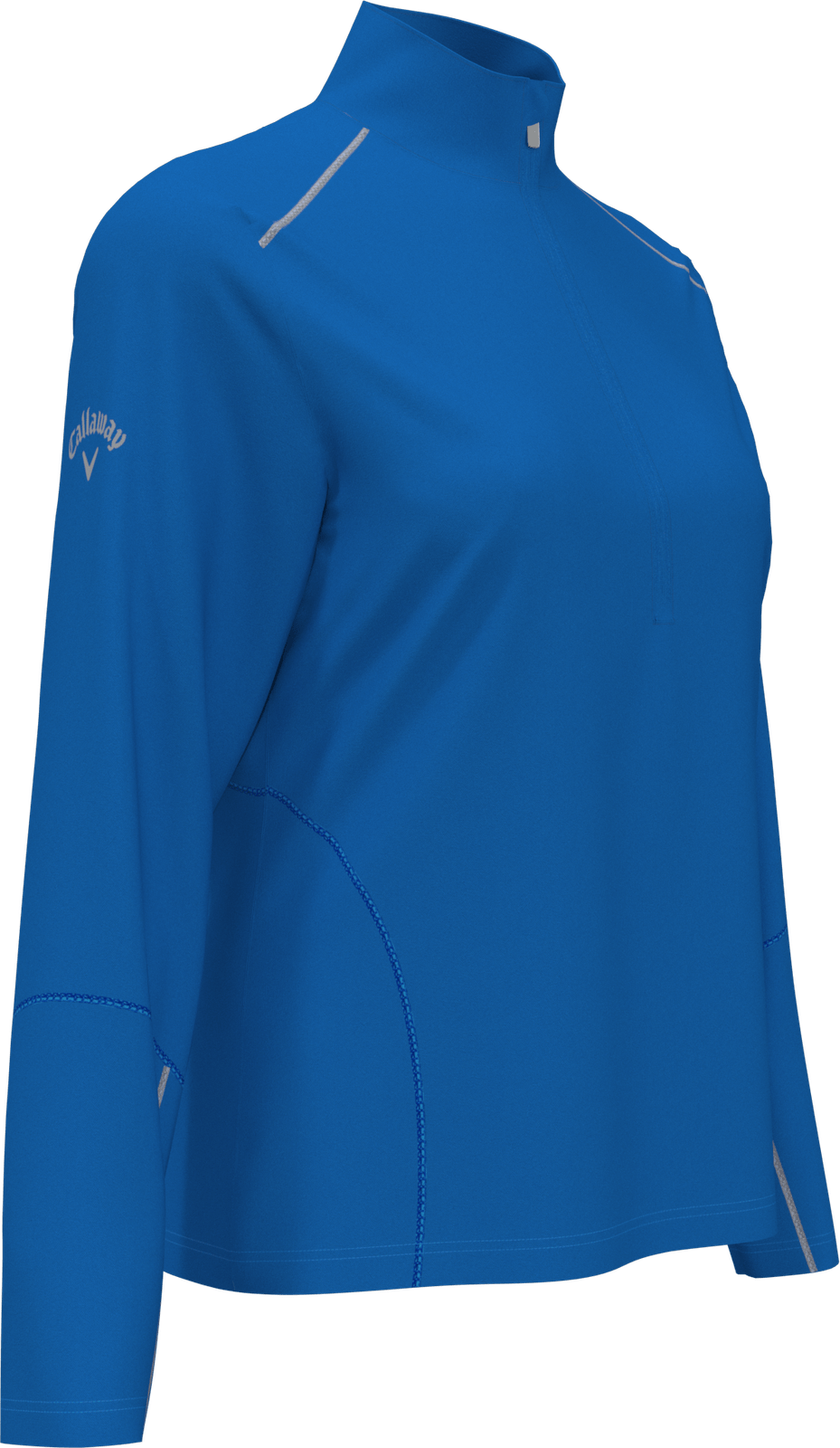 Callaway Golf Cgw545 Long Sleeve Opti-repel 1/4-zip Jacket - Magnetic Blue