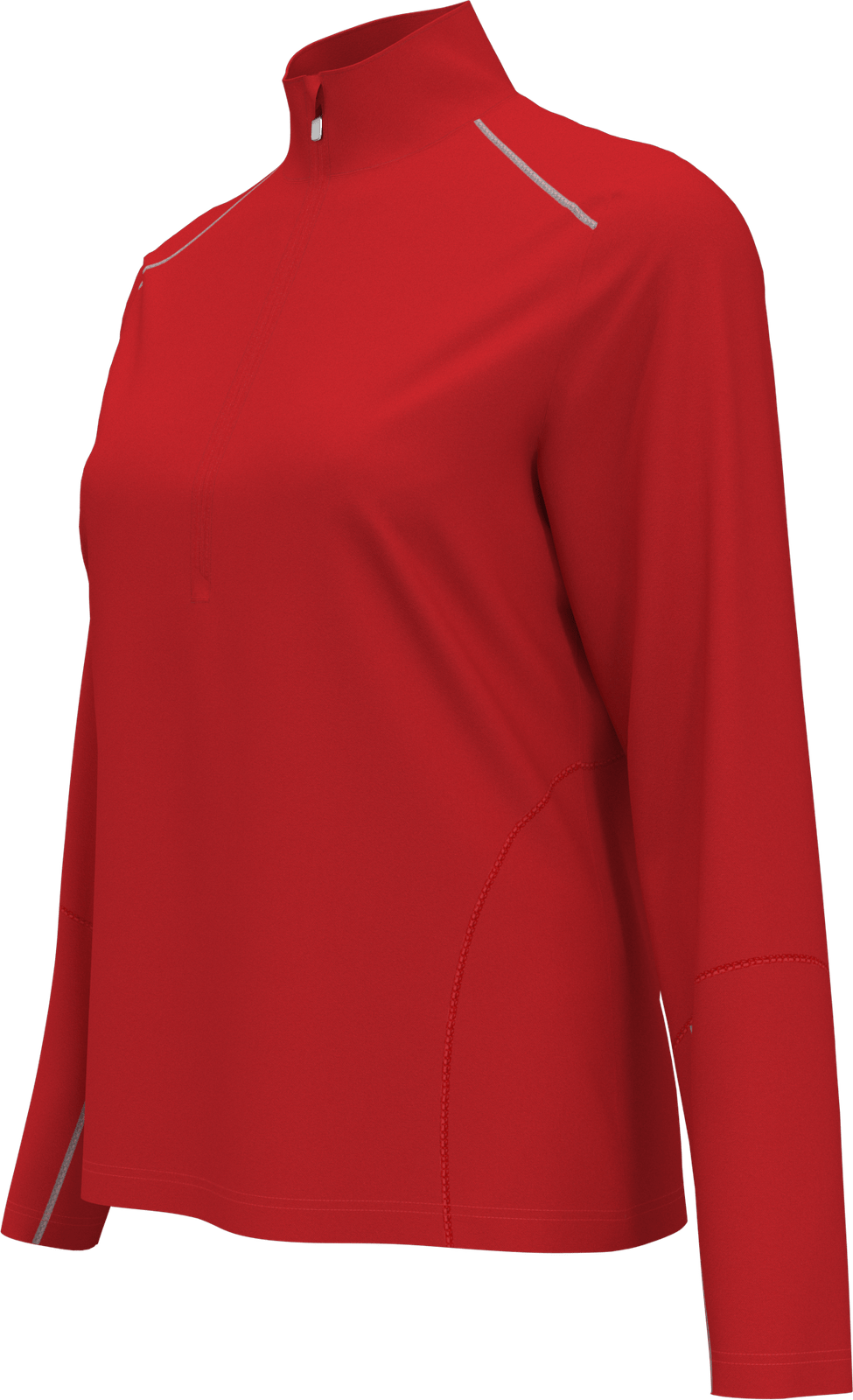 Callaway Golf Cgw545 Long Sleeve Opti-repel 1/4-zip Jacket - Salsa