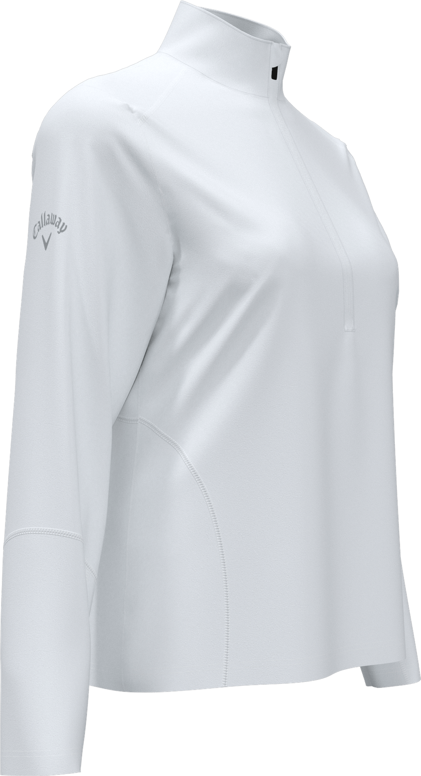 Callaway Golf Cgw545 Long Sleeve Opti-repel 1/4-zip Jacket - White