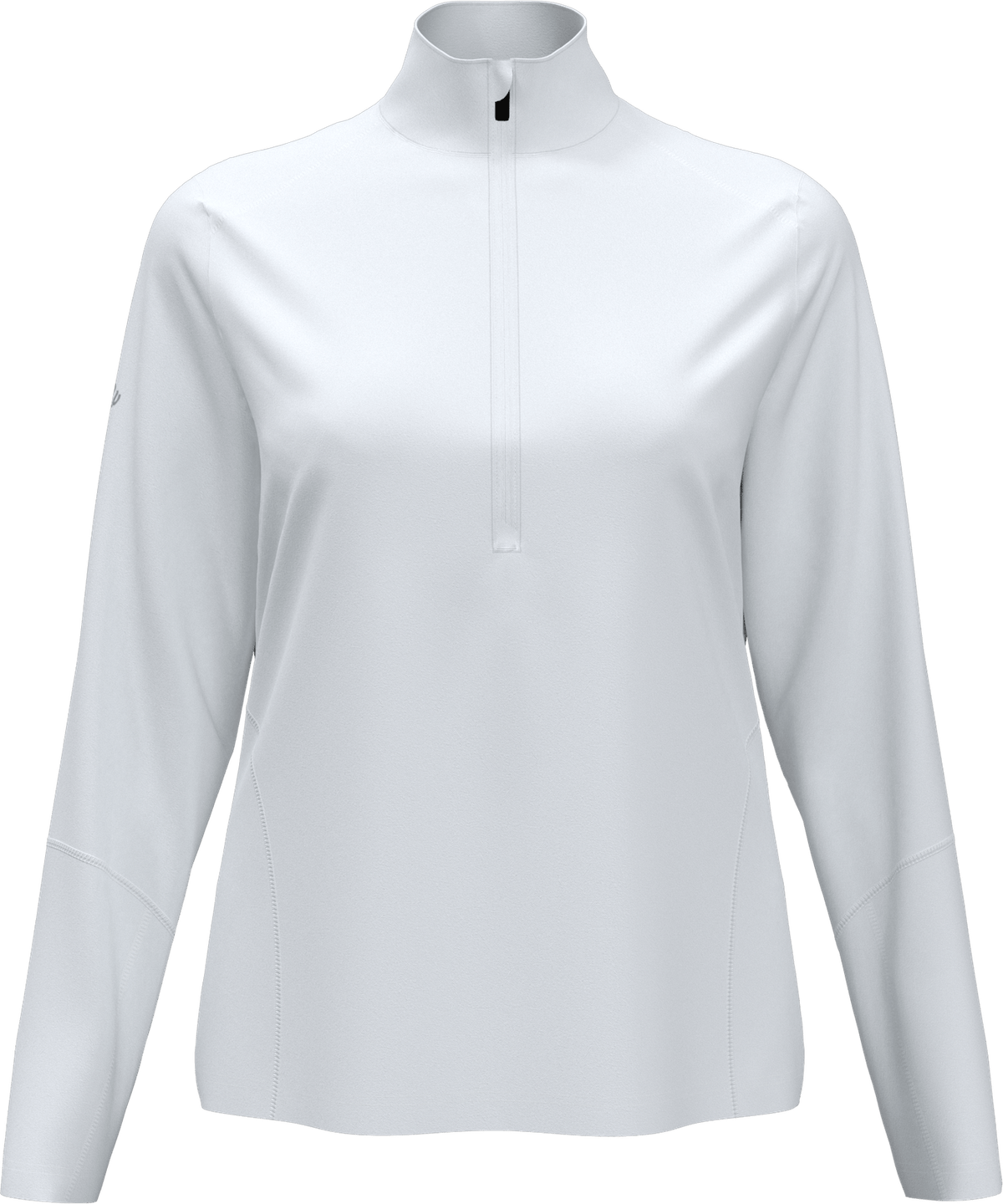 Callaway Golf Cgw545 Long Sleeve Opti-repel 1/4-zip Jacket - White