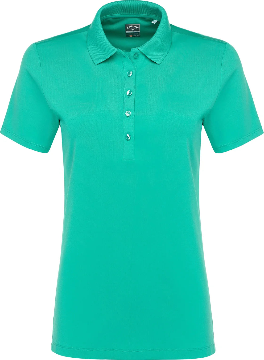Callaway Golf Cgw555 Short Sleeve Opti-dri Stretch Solid Polo - Columbia