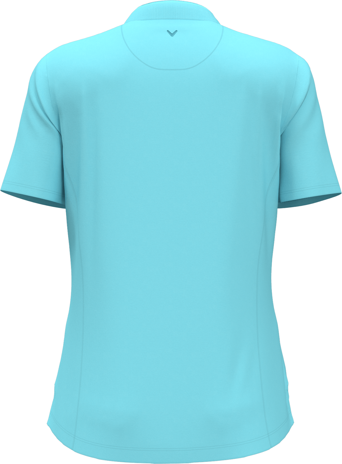 Callaway Golf Cgw555 Short Sleeve Opti-dri Stretch Solid Polo - Blue Atoll