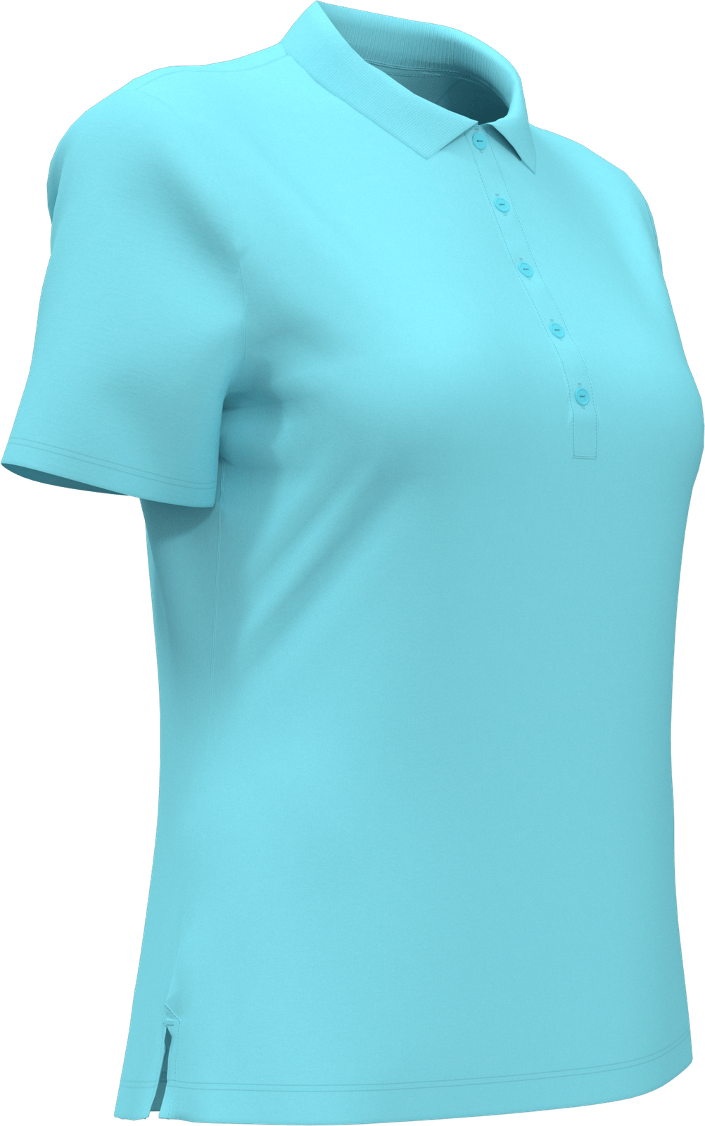 Callaway Golf Cgw555 Short Sleeve Opti-dri Stretch Solid Polo - Blue Atoll