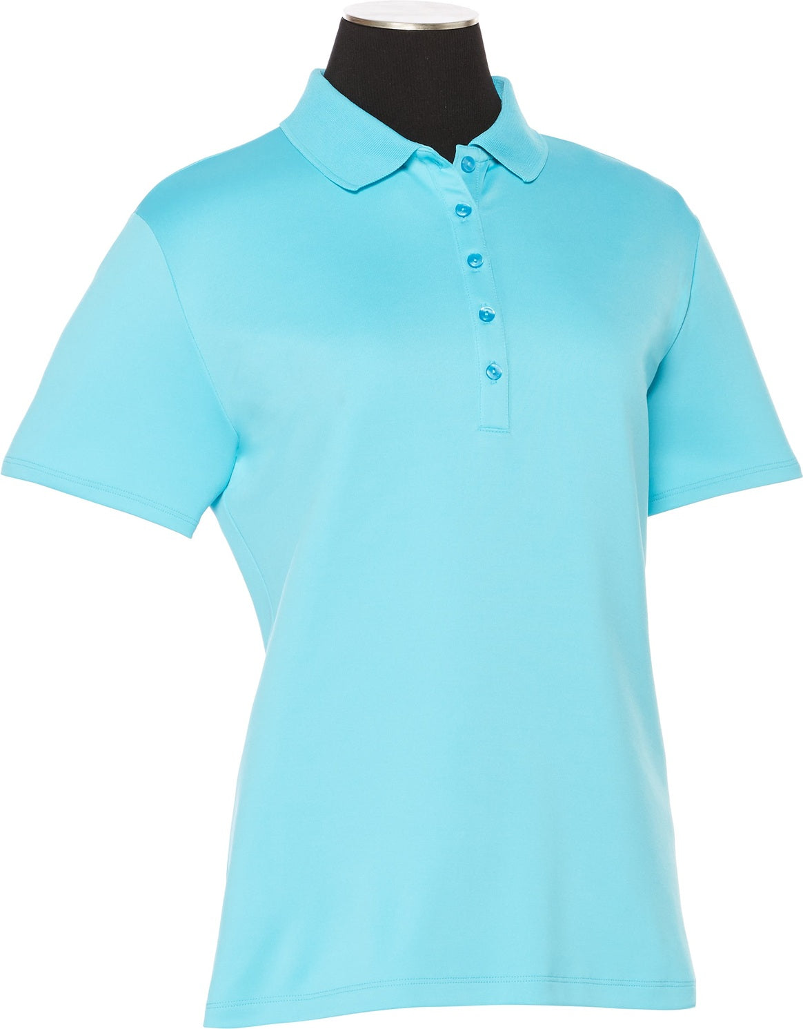 Callaway Golf Cgw555 Short Sleeve Opti-dri Stretch Solid Polo - Blue Atoll