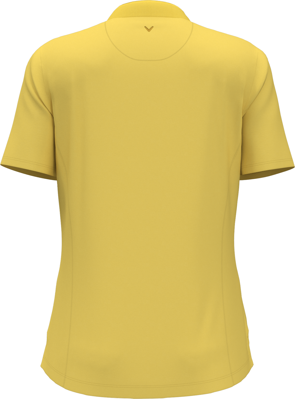 Callaway Golf Cgw555 Short Sleeve Opti-dri Stretch Solid Polo - Lemon Zest