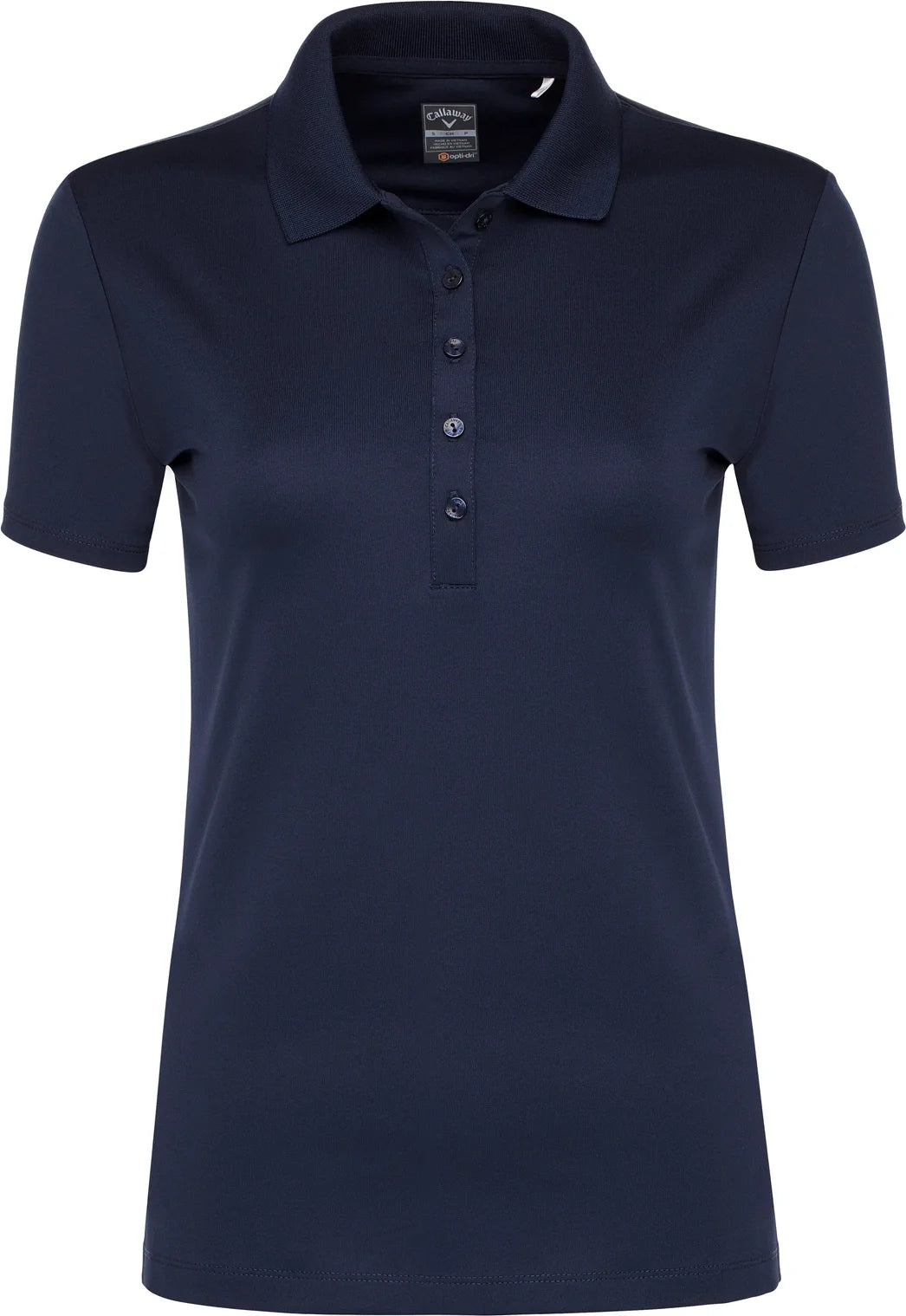 Callaway Golf Cgw555 Short Sleeve Opti-dri Stretch Solid Polo - Peacoat