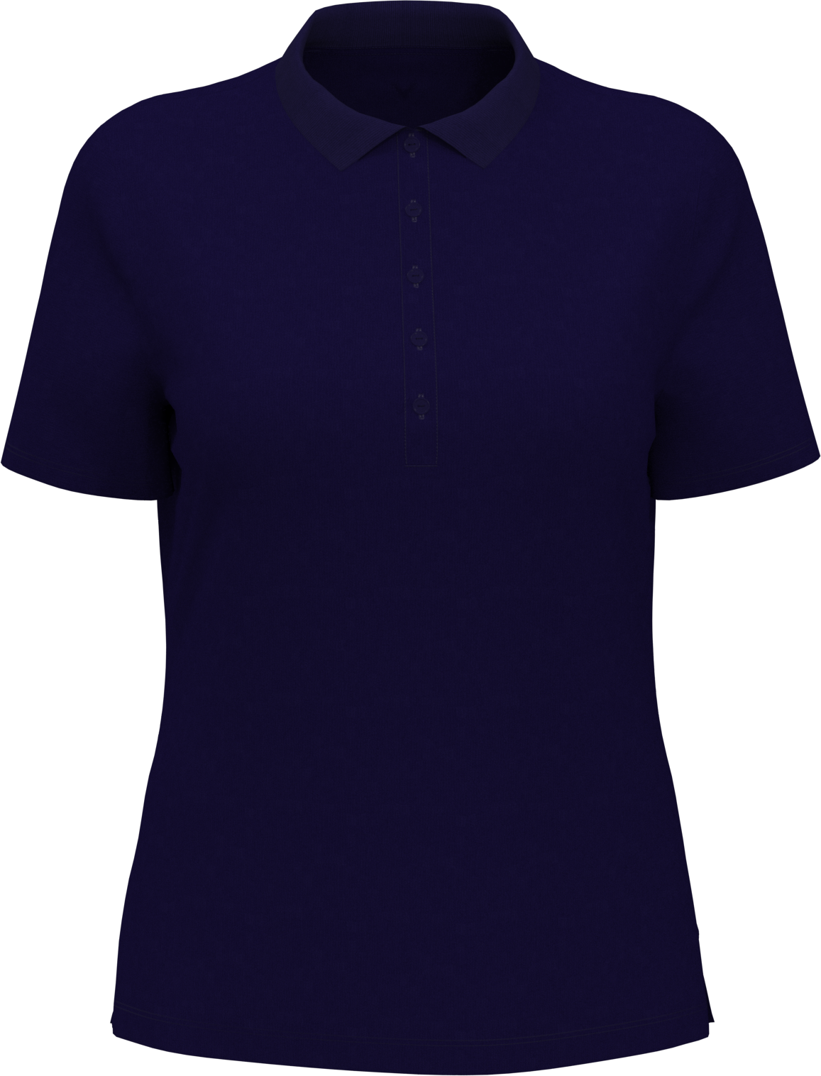 Callaway Golf Cgw555 Short Sleeve Opti-dri Stretch Solid Polo - Peacoat