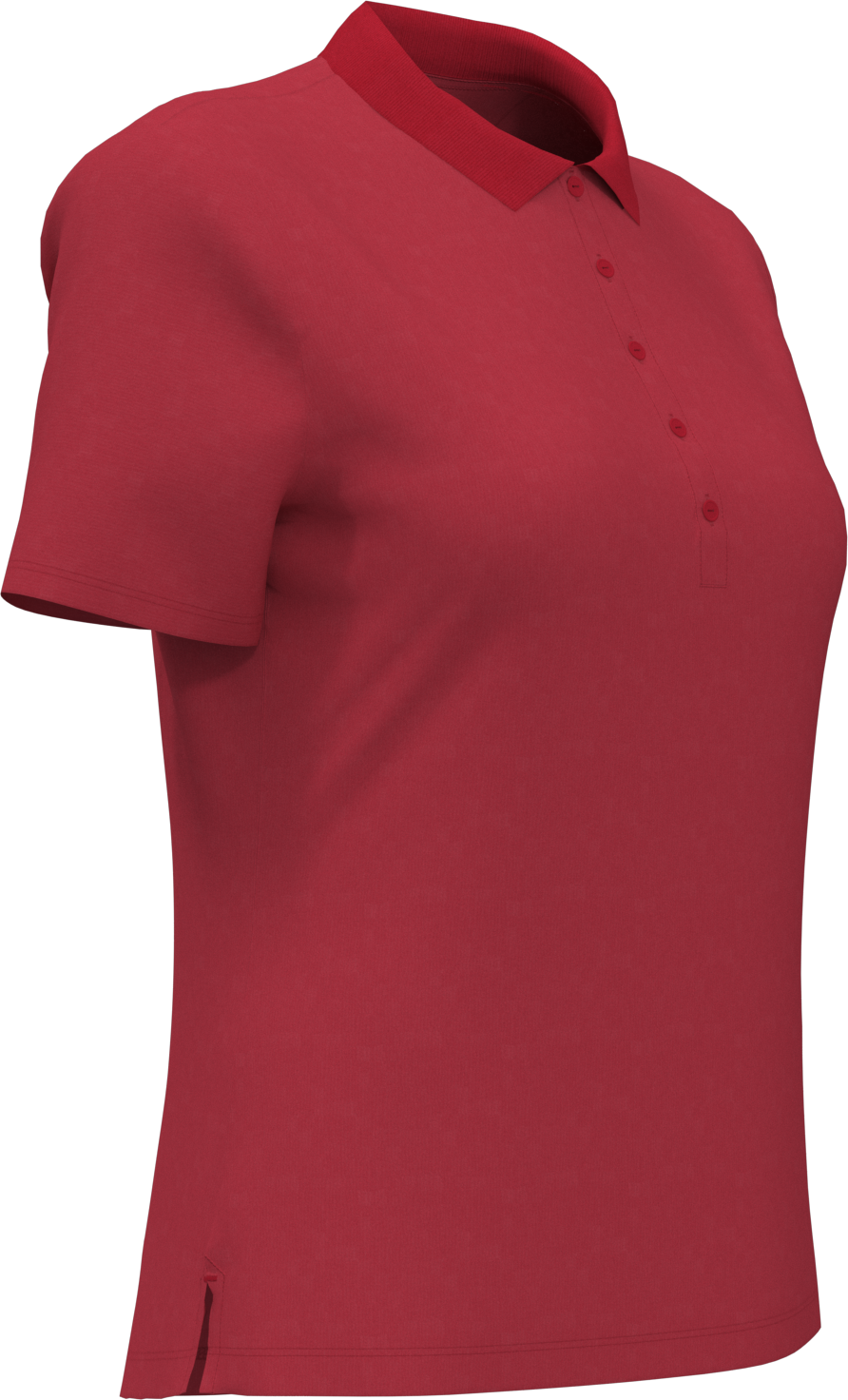 Callaway Golf Cgw555 Short Sleeve Opti-dri Stretch Solid Polo - Salsa - Ladies m