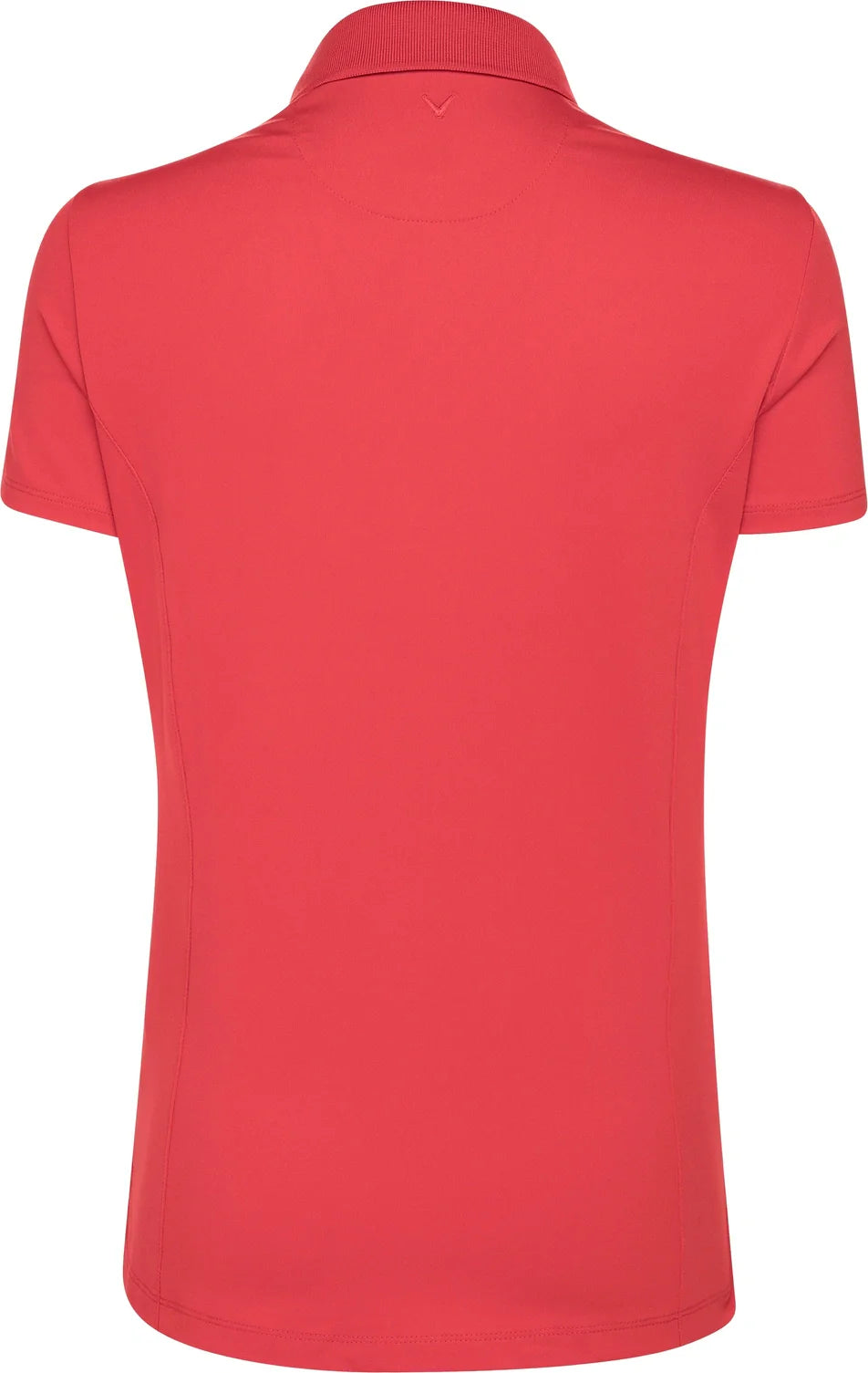 Callaway Golf Cgw555 Short Sleeve Opti-dri Stretch Solid Polo - Salsa
