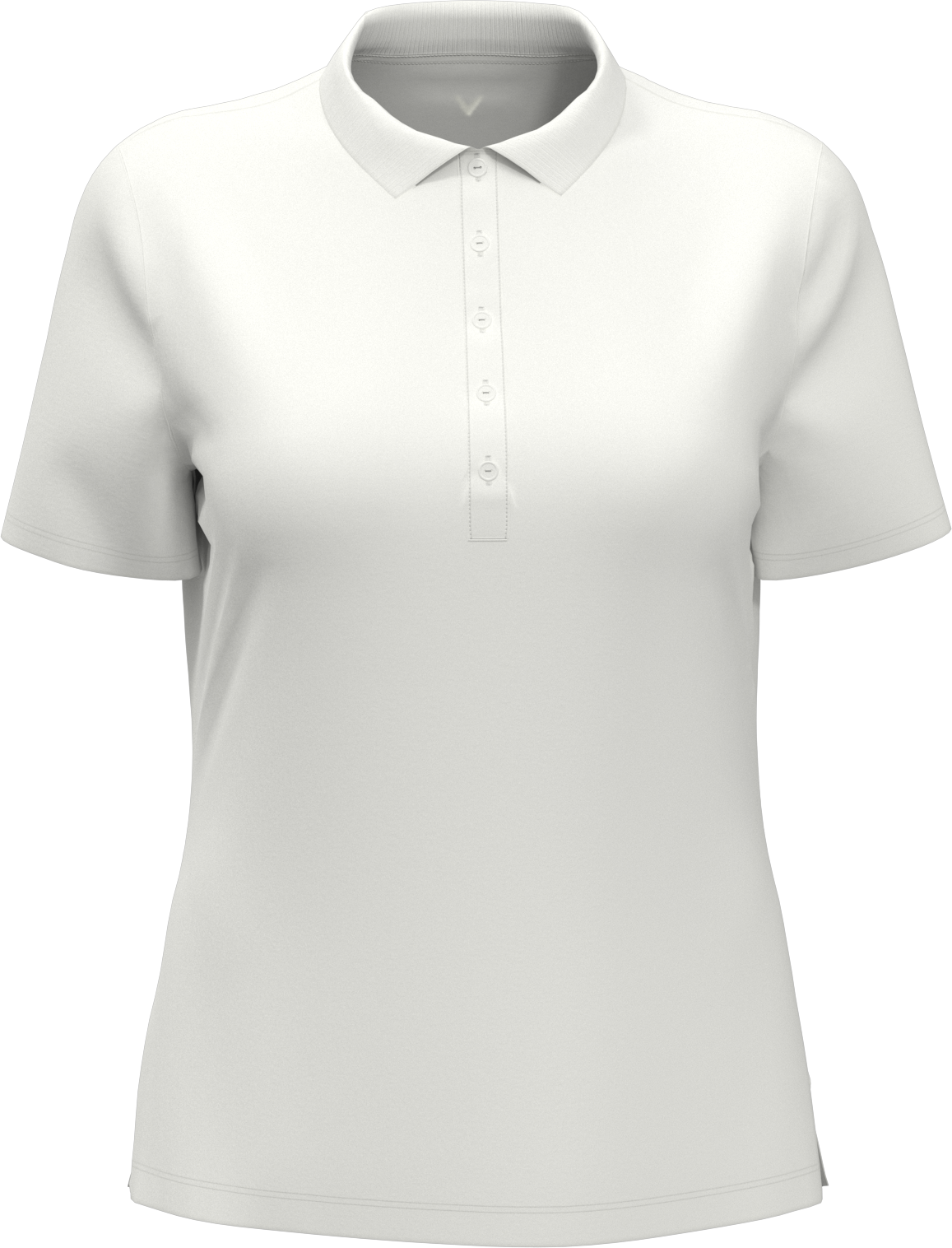 Callaway Golf Cgw555 Short Sleeve Opti-dri Stretch Solid Polo - White