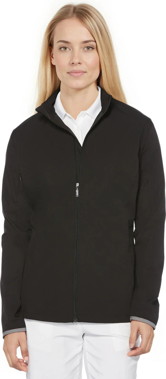 Callaway Golf Cgw585 Long Sleeve Opti-repel Full-zip Wind Jacket