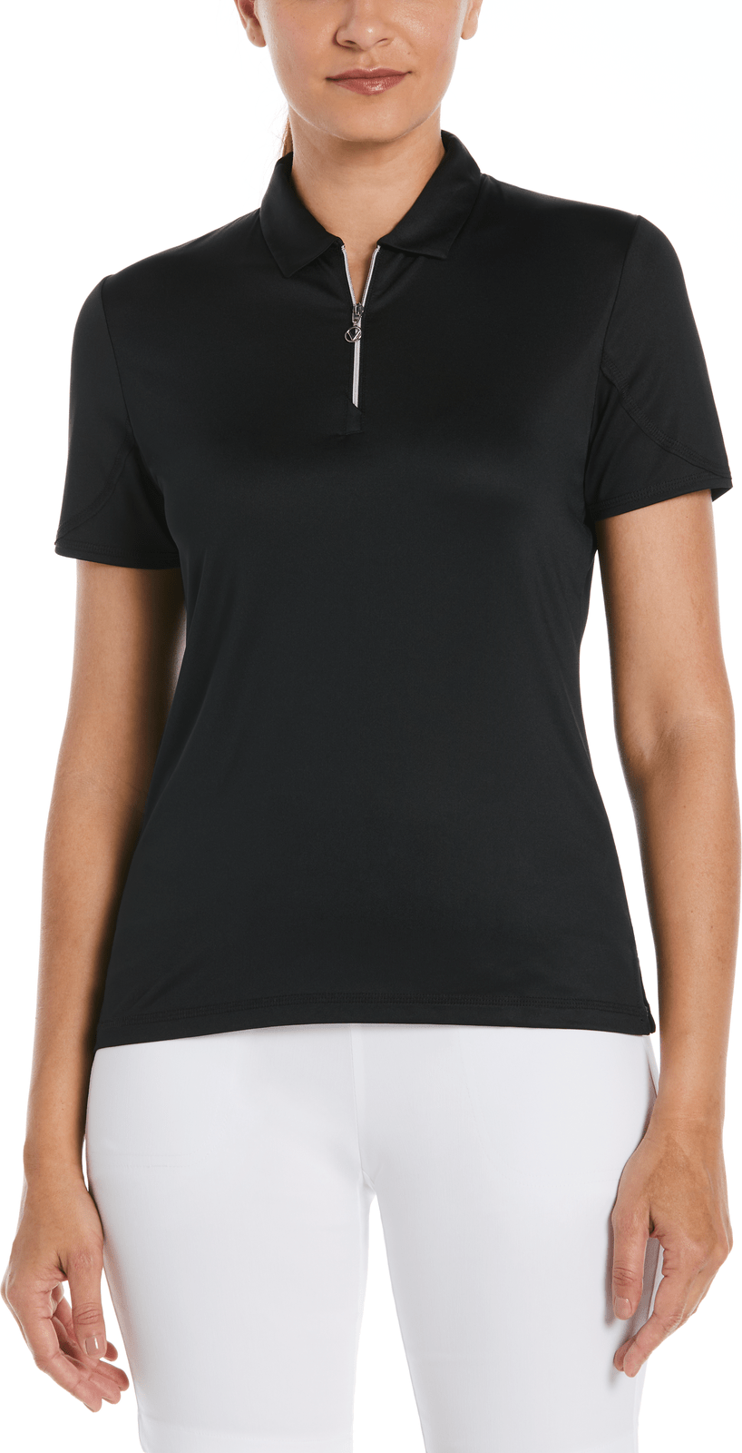 Callaway Golf Cgw625 Tulip Sleeve Polo - Black