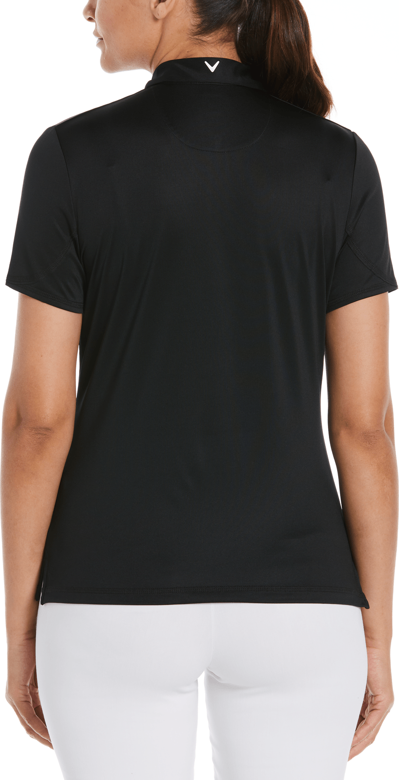 Callaway Golf Cgw625 Tulip Sleeve Polo - Black