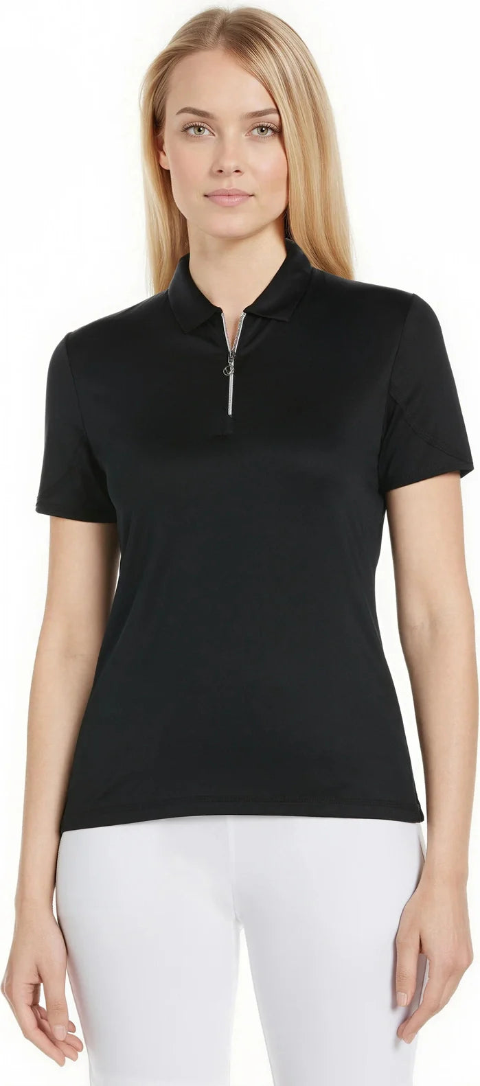 Callaway Golf Cgw625 Tulip Sleeve Polo - Black - Ladies s