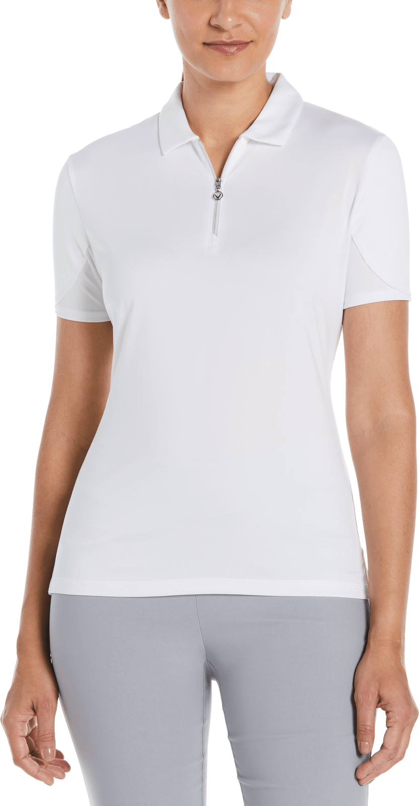 Callaway Golf Cgw625 Tulip Sleeve Polo - Bright White
