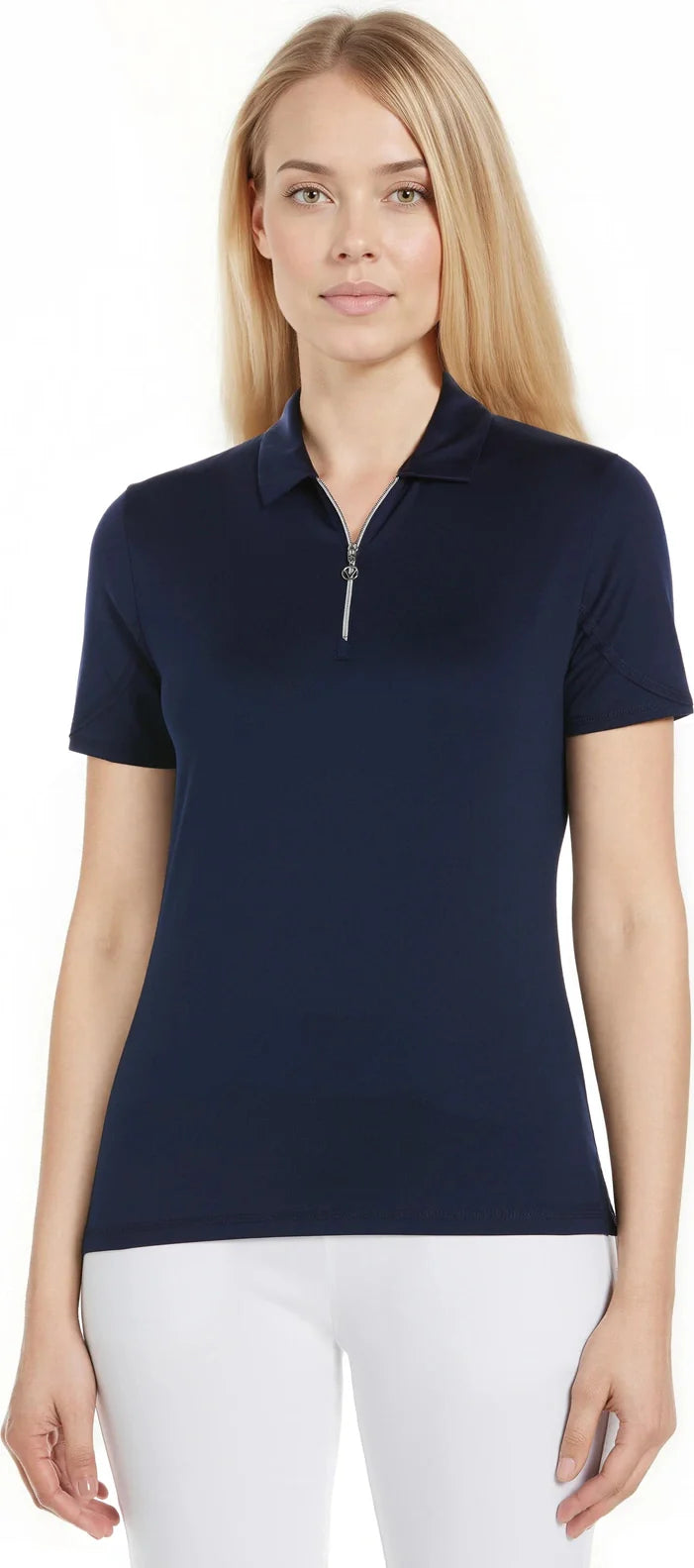 Callaway Golf Cgw625 Tulip Sleeve Polo - Peacoat - Ladies s