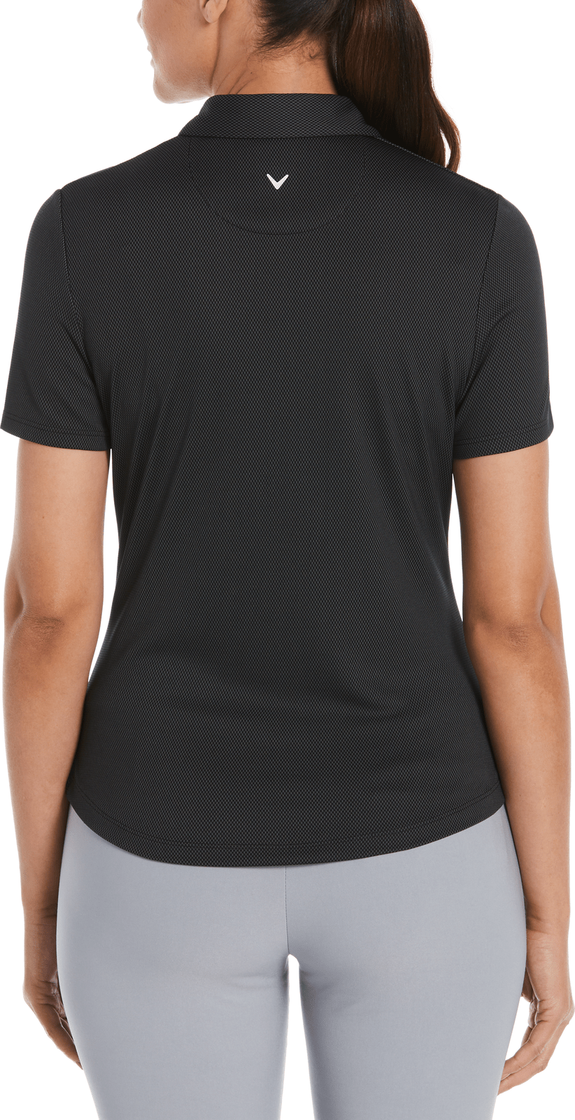 Callaway Golf Cgw693 Birdseye Polo - Black