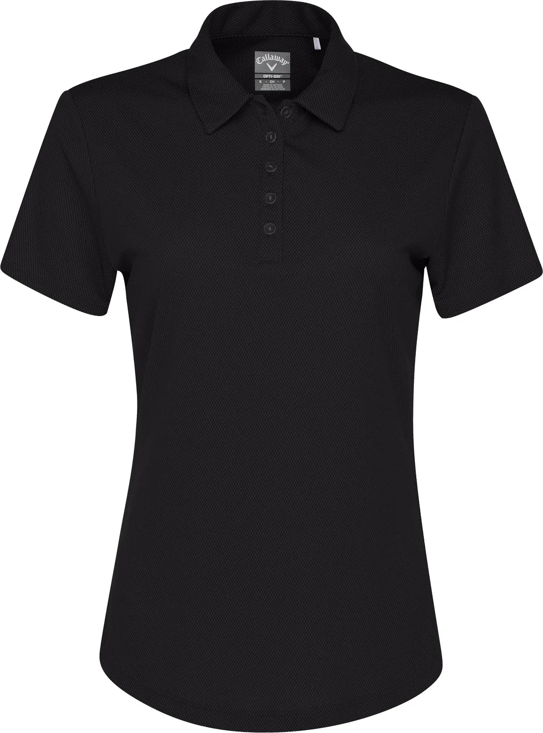 Callaway Golf Cgw693 Birdseye Polo - Black