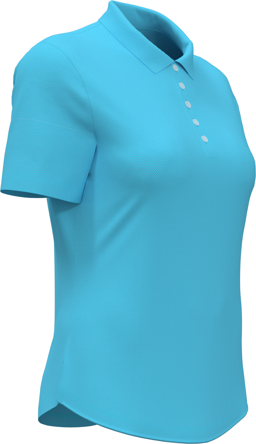 Callaway Golf Cgw693 Birdseye Polo - Blue Atoll
