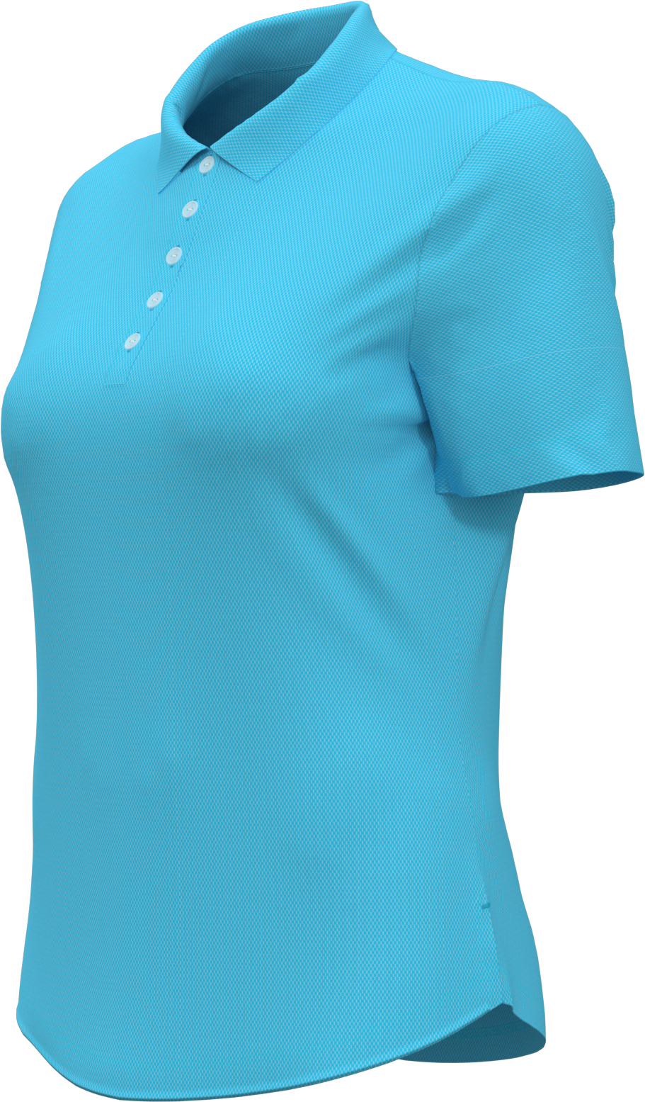 Callaway Golf Cgw693 Birdseye Polo - Blue Atoll