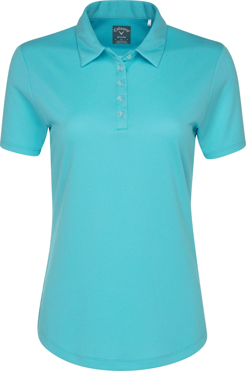 Callaway Golf Cgw693 Birdseye Polo - Blue Atoll