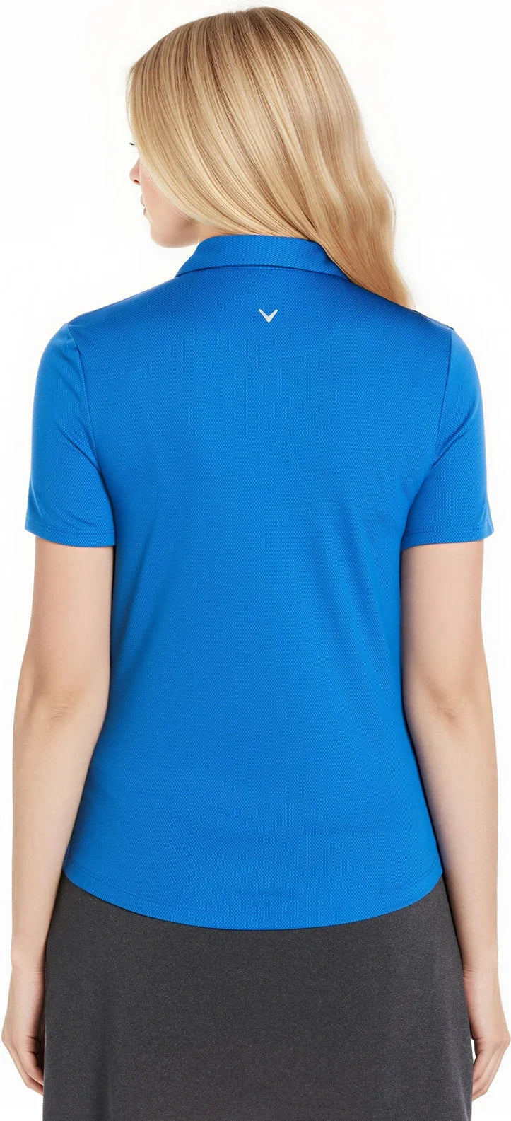 Callaway Golf Cgw693 Birdseye Polo - Magnetic Blue - Ladies s
