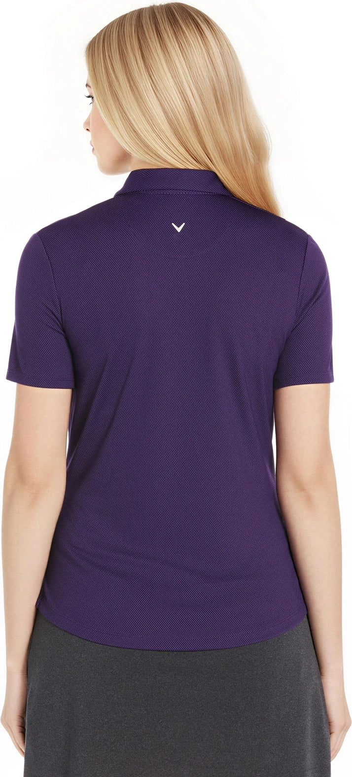 Callaway Golf Cgw693 Birdseye Polo - Parachute Purple - Ladies s