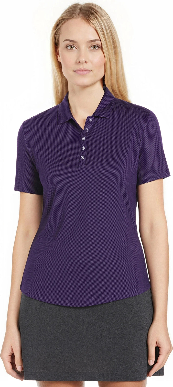 Callaway Golf Cgw693 Birdseye Polo - Parachute Purple - Ladies s