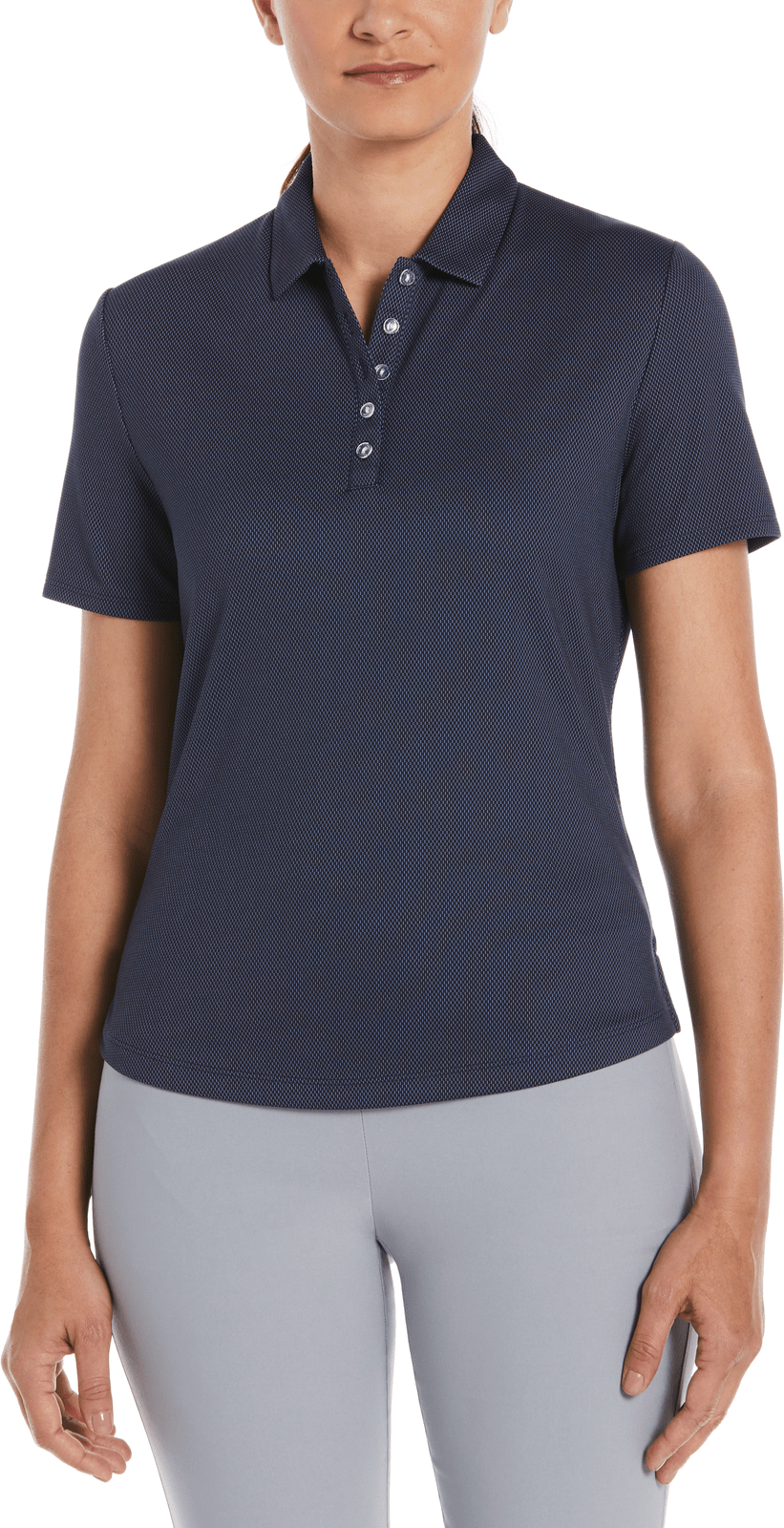 Callaway Golf Cgw693 Birdseye Polo - Peacoat