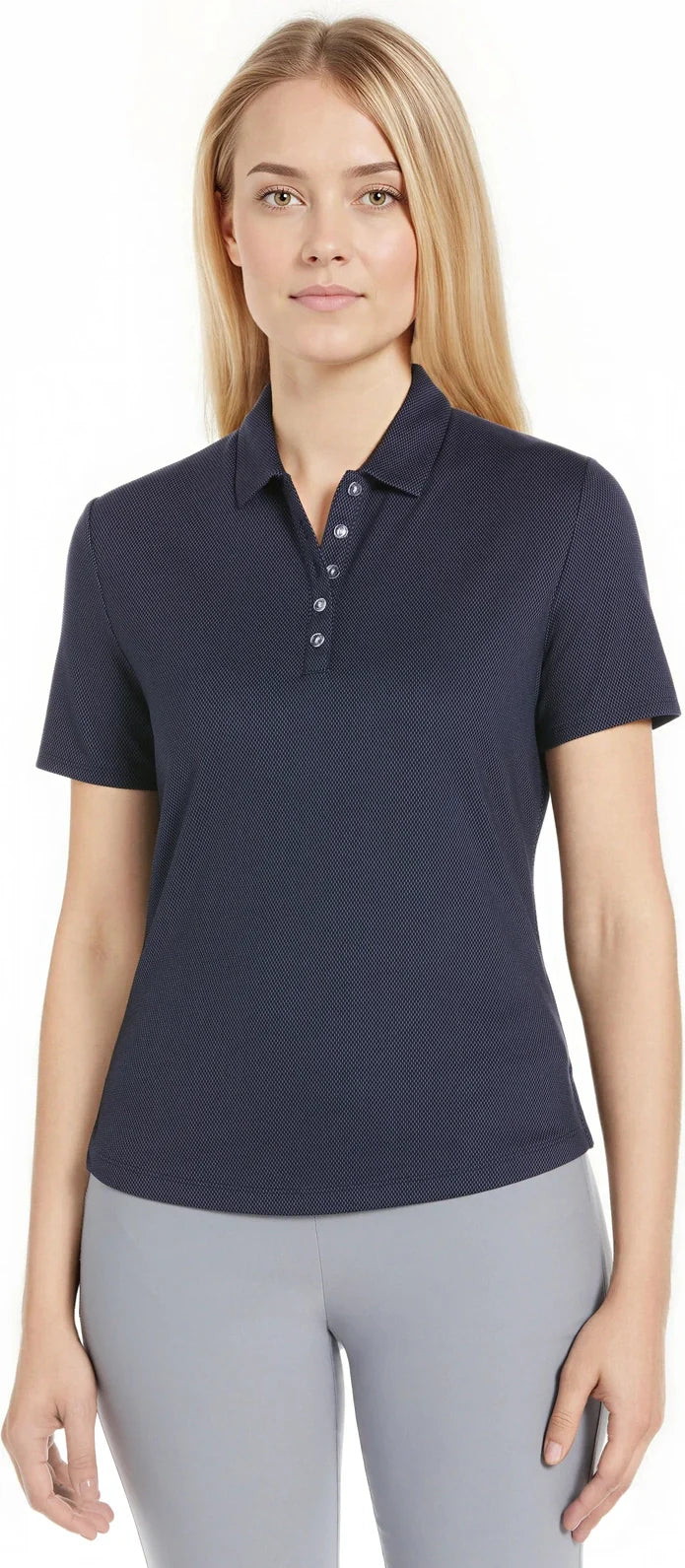 Callaway Golf Cgw693 Birdseye Polo - Peacoat - Ladies s