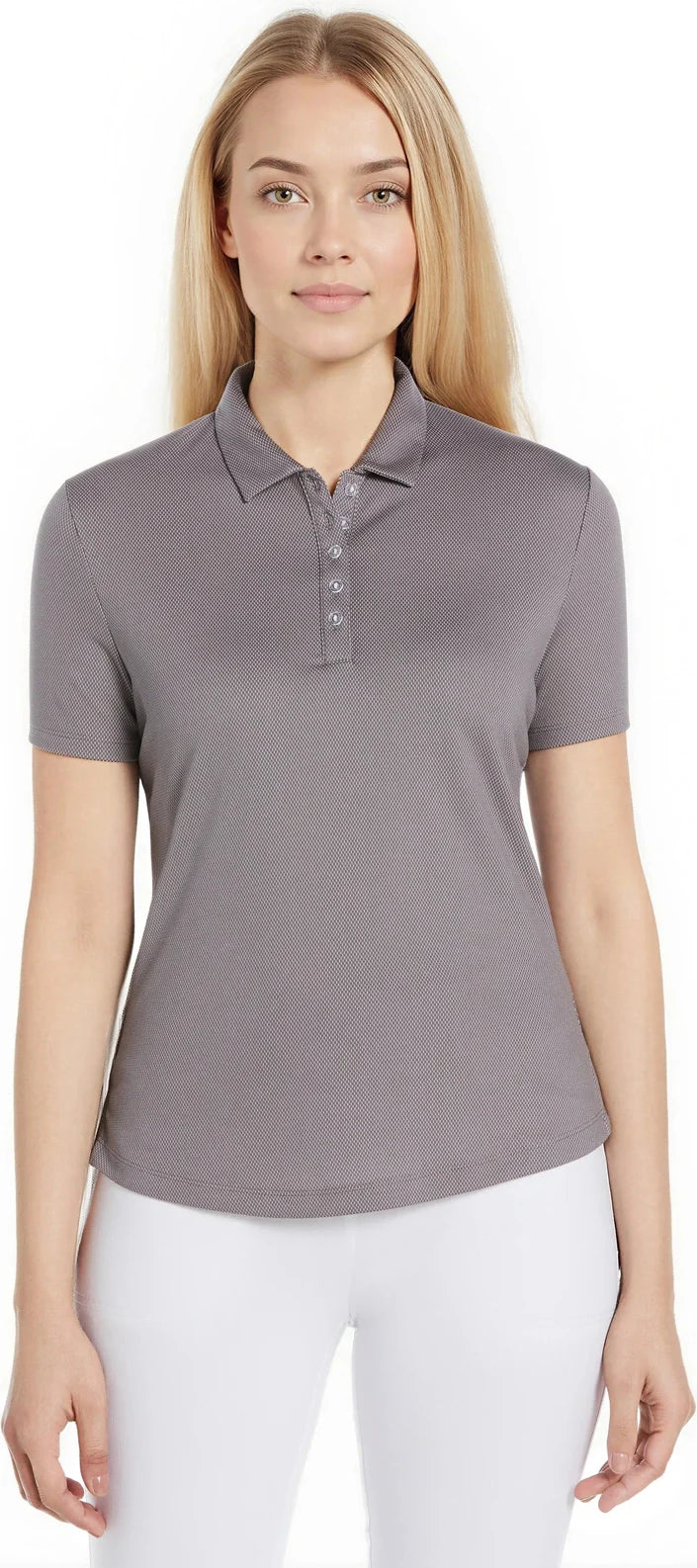 Callaway Golf Cgw693 Birdseye Polo - Quiet Shade - Ladies s