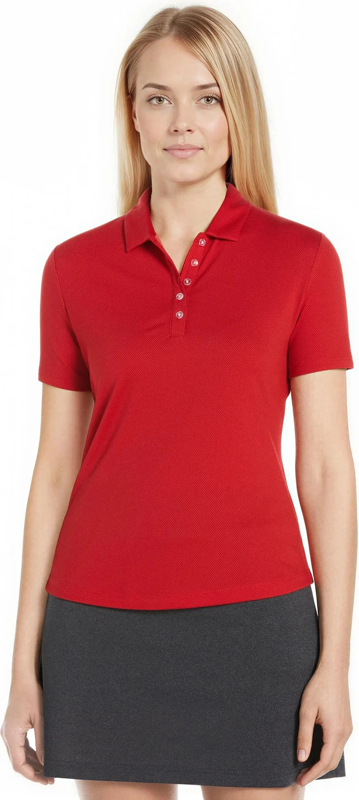 Callaway Golf Cgw693 Birdseye Polo - Salsa - Ladies s