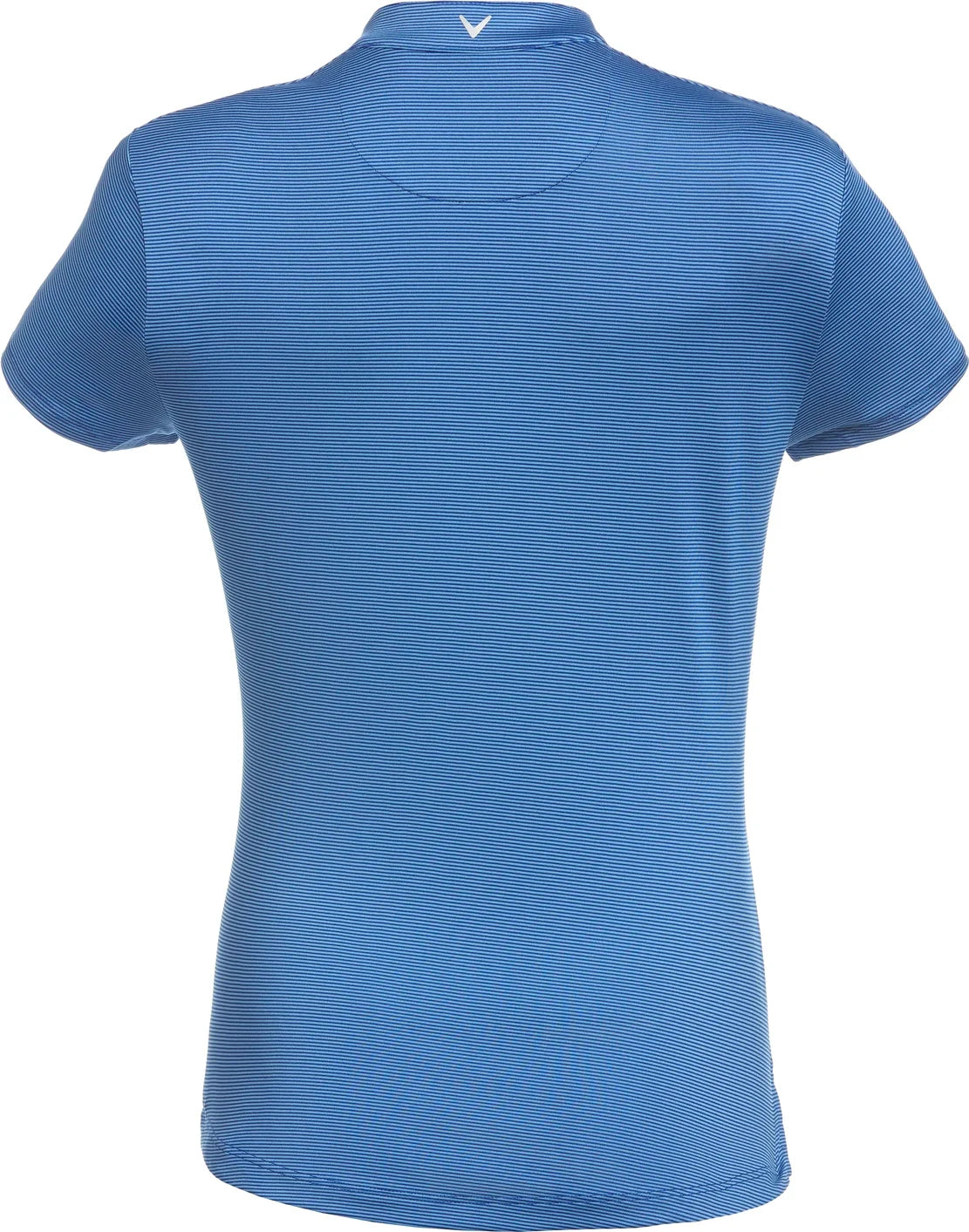 Callaway Golf Cgw703 Short Sleeve Mock Neck Fine Line Stripe Polo - Surf the Web