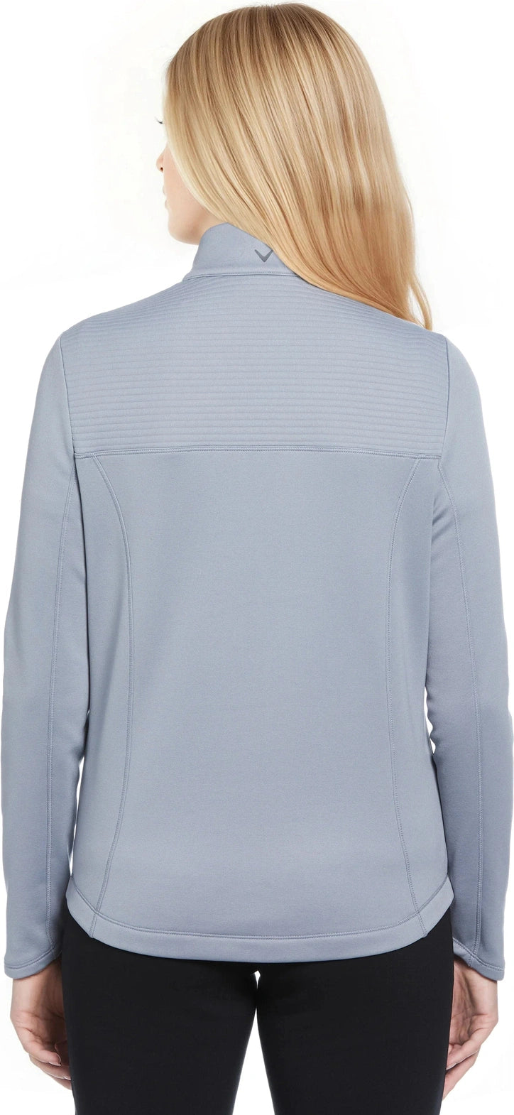 Callaway Golf Cgw704 Long Sleeve Ottoman Fleece Pullover Jacket - Tradewinds - Ladies s