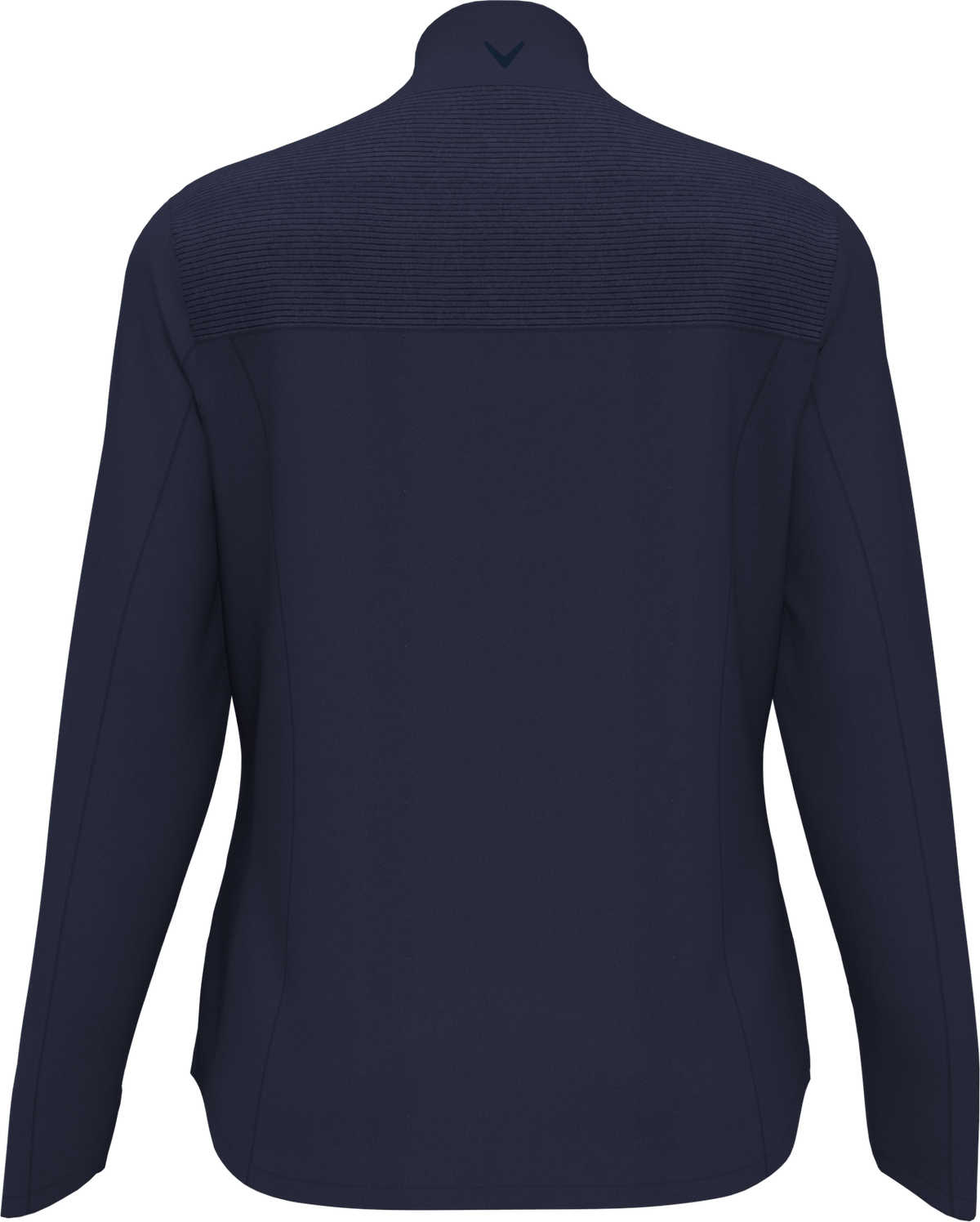 Callaway Golf Cgw704 Long Sleeve Ottoman Fleece Pullover Jacket - Peacoat